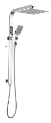 Empire Square Dual Shower Rail - Various Colours